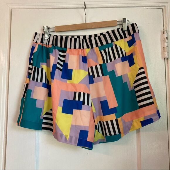 Crosby by Mollie Burch Matthews Short in Palmer Size Large Multicolor - Picture 3 of 13